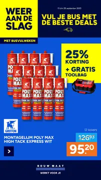 Bouwmaat folder voorblad