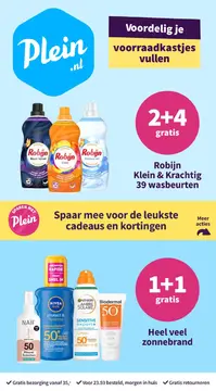 Plein.nl folder voorblad