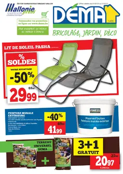 DÉMA couverture de brochure
