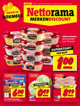 Nettorama folder voorblad