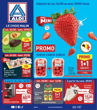 ALDI couverture de brochure
