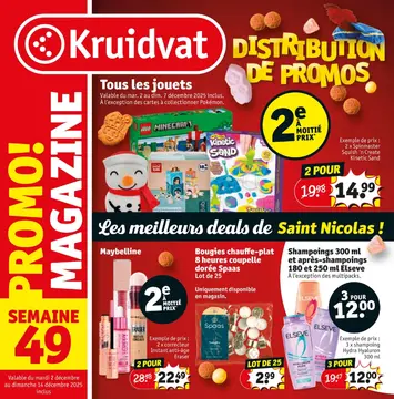 Kruidvat couverture de brochure