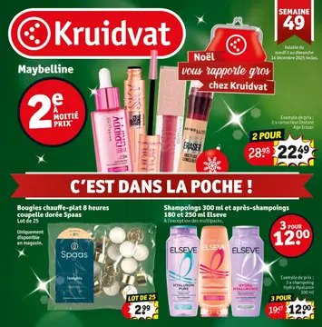 Kruidvat couverture de brochure