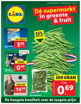 Lidl folder voorblad