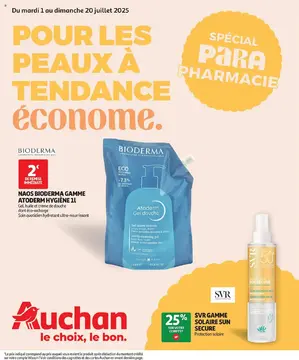 Auchan couverture de brochure