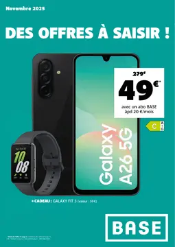 BASE couverture de brochure