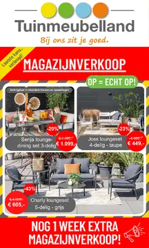 Tuinmeubelland folder voorblad