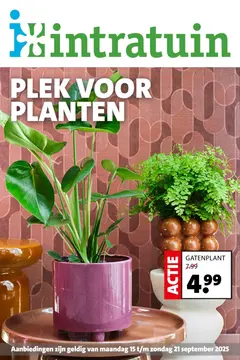 Intratuin folder voorblad