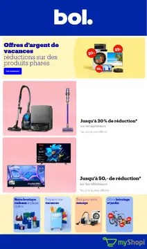 Bol.com couverture de brochure