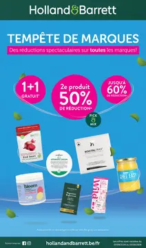 Holland & Barrett couverture de brochure