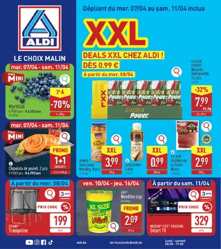 ALDI couverture de brochure