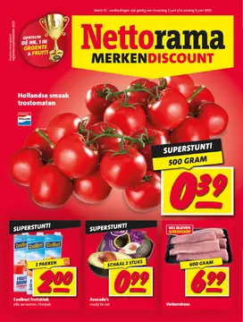 Nettorama folder voorblad