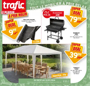 Trafic couverture de brochure