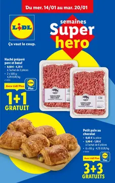 Lidl couverture de brochure