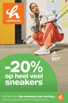 vanHaren Schoenen folder voorblad