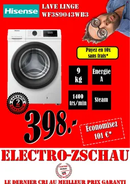 Electro Zschau couverture de brochure