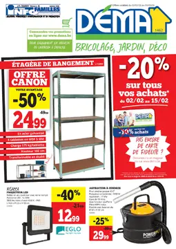 DÉMA couverture de brochure