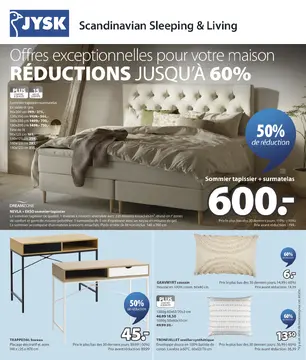 JYSK couverture de brochure