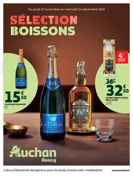 Auchan Roncq folder voorblad