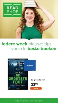 The Read Shop folder voorblad