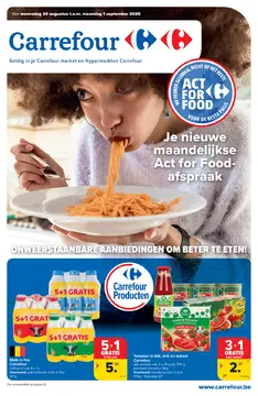 Carrefour Market folder voorblad
