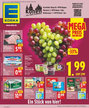 EDEKA DE folder voorblad