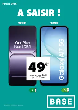 BASE couverture de brochure