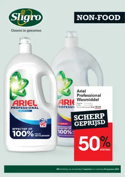 Sligro folder voorblad