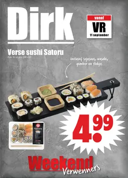 Dirk Weekendverwenners  folder voorblad