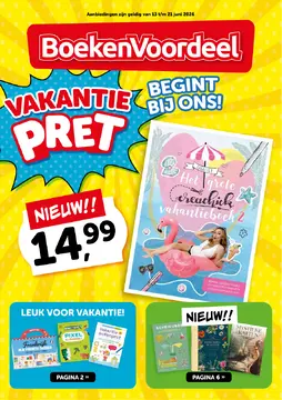 BoekenVoordeel folder voorblad