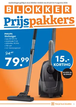 Blokker folder voorblad