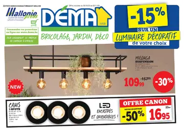 DÉMA couverture de brochure