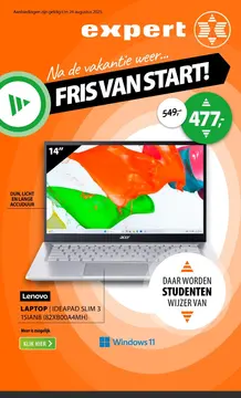 Expert folder voorblad