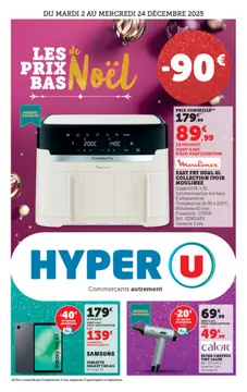 Hyper U couverture de brochure