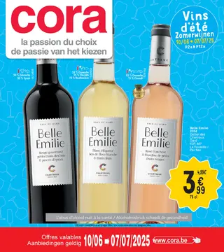 Cora couverture de brochure
