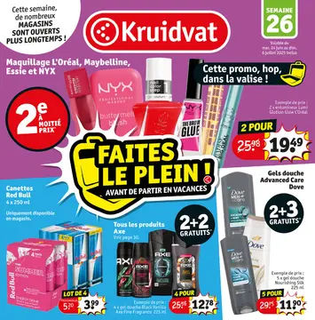 Kruidvat couverture de brochure