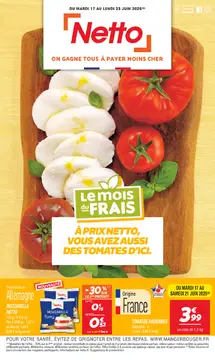 Netto couverture de brochure