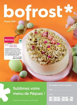 Bofrost couverture de brochure