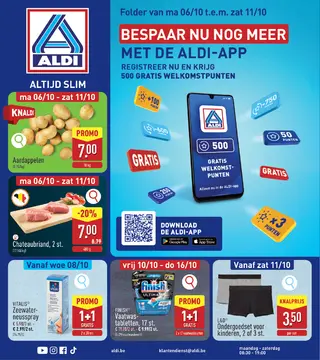 ALDI folder voorblad