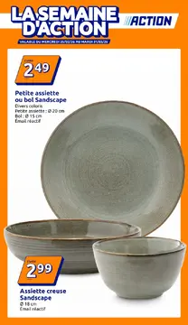 Action couverture de brochure