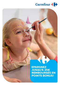 Carrefour couverture de brochure