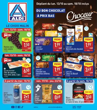 ALDI couverture de brochure
