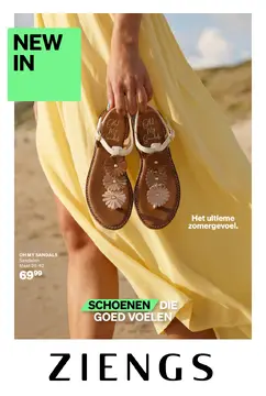 Ziengs Schoenen folder voorblad