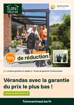 Tuinmaximaal couverture de brochure