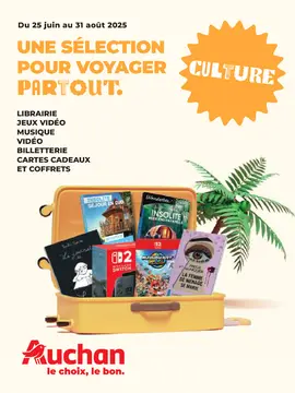 Auchan couverture de brochure