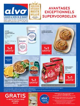Alvo couverture de brochure