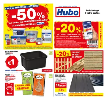 Hubo couverture de brochure