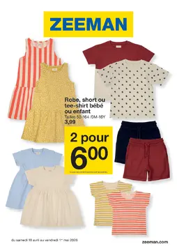 Zeeman couverture de brochure