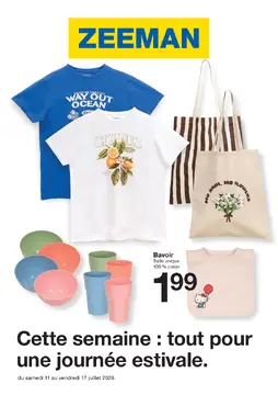 Zeeman couverture de brochure