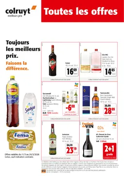 Colruyt couverture de brochure